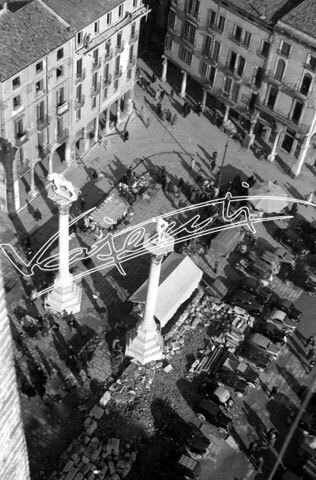 Piazza Biade : restauro 1947-1951. pellicola - negativo bianco e nero fto mm 24X36