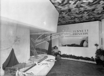 Fiera Campionaria di Vicenza 1948 Stand Lanificio Marzotto Fiera Campionaria di Vicenza 1948 Stand Lanificio Marzotto