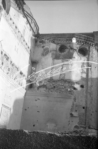 Cattedrale di Vicenza : Restauro 1945-1950. pellicola - negativo bianco e nero fto mm 60x90