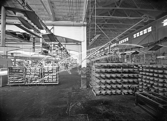 Smalteria Metallurgica Veneta. Lastra - negativo bianco e nero f.to mm 130x180