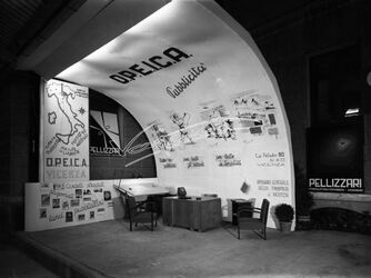 Fiera Campionaria di Vicenza 1950 Padiglione della lana Fiera Campionaria di Vicenza 1950 Padiglione della lana