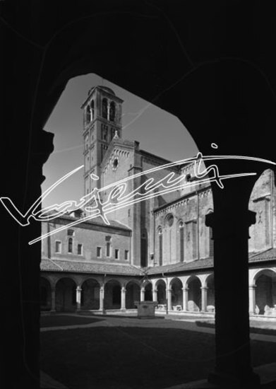 Chiesa di San Lorenzo. lastra di vetro - negativo bianco e nero fto mm 180x240