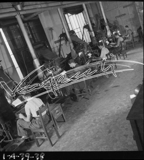 Il Giornale di Vicenza : Tipografia. pellicola - negativo bianco e nero fto mm 60x60