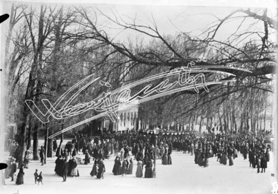 Caffè Moresco. lastra di vetro - negativo bianco e nero fto mm 90x120