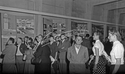 Fiera Campionaria di Vicenza 1953 Pubblico