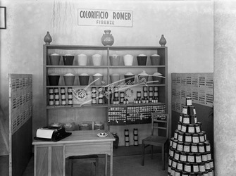 Fiera Campionaria di Vicenza 1949 Stand Colorificio Romer