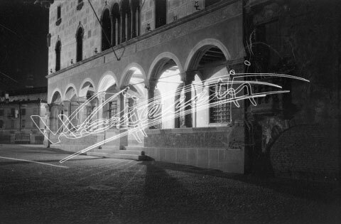 Palazzo Magrè - Angaran. pellicola - negativo bianco e nero fto mm 60x90