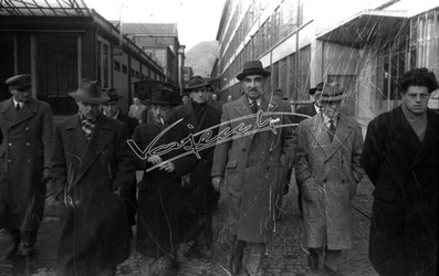 Fiera Campionaria di Vicenza 1948 On. Antonio Cavalli Visita alle industrie Vicentine