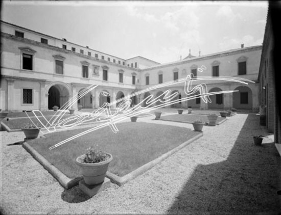 Vescovado. lastra di vetro - negativo bianco e nero fto mm 180x240