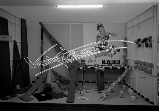 Fiera Campionaria di Vicenza 1955. Pellicola - negativo bianco e nero f.to mm 90X120