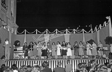 Fiera Campionaria di Vicenza 1953 Spettacolo Rai Fiera Campionaria di Vicenza 1953 Spettacolo Rai