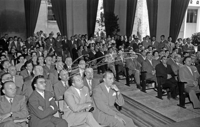 Fiera Campionaria di Vicenza 1953 Mostra della Produttività Premiazione Benemeriti del Lavoro Fiera Campionaria di Vicenza 1953 Mostra della Produttività Premiazione Benemeriti del Lavoro