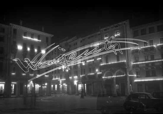 Piazza Biade. pellicola - negativo bianco e nero fto mm 60x90