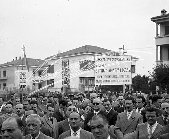 Istituto Industriale Statale A. Rossi. pellicola - negativa B&N f.to mm 60x60