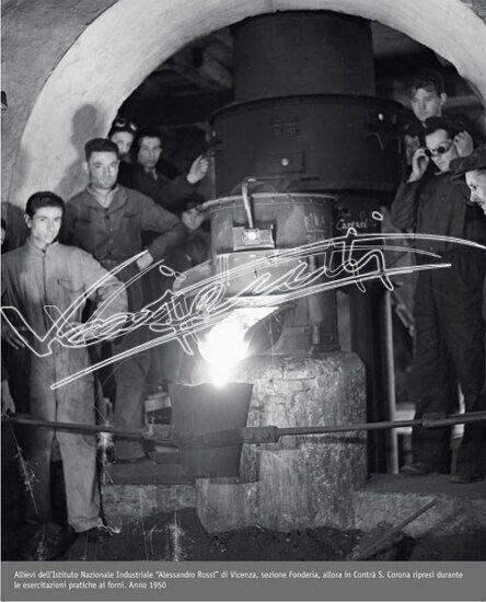 Istituto Industriale Statale A. Rossi. pellicola - negativa B&N f.to mm 60x60