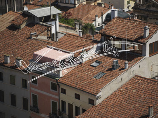 Vicenza : Tetti dalla Torre Bissara. digitale colore 63,5 MB