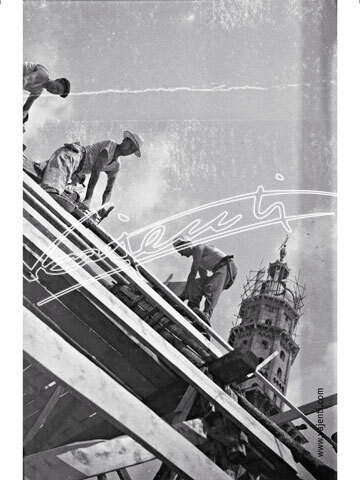 Basilica Palladiana : restauro 1947-1951. pellicola - negativo bianco e nero fto mm 60x90