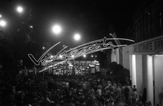 Fiera Campionaria di Vicenza 1950 : Spettacolo Musicale. Pellicola - negativo bianco e nero f.to mm 60x90