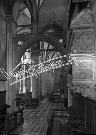 Chiesa di San Lorenzo. lastra di vetro - negativo bianco e nero fto mm 130x180