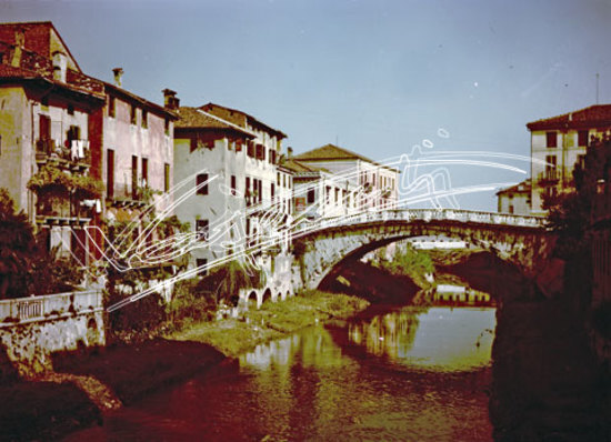 Ponte San Michele. pellicola-negativo colore 9X12