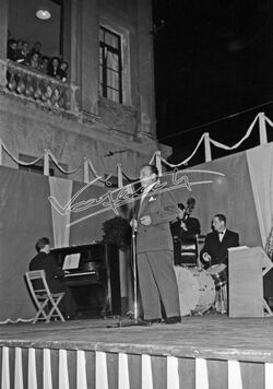 Fiera Campionaria di Vicenza 1953 Spettacolo Rai Fiera Campionaria di Vicenza 1953 Spettacolo Rai
