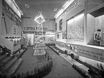 Fiera Campionaria di Vicenza 1952 Padiglione AGIP