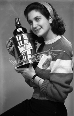 Anna Maria Bugliari Miss Italia 1950 51 Distilleria Fratelli Rossi di Asiago