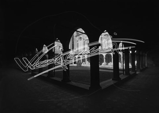 Chiesa di San Lorenzo. lastra di vetro - negativo bianco e nero fto mm 180x240