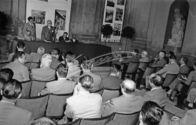 Fiera Campionaria di Vicenza 1953 Mostra della Produttività Convegno Fiera Campionaria di Vicenza 1953 Mostra della Produttività Convegno
