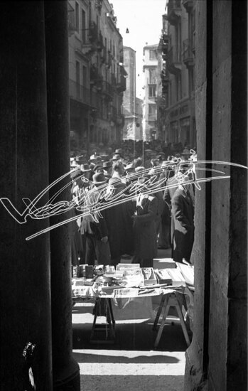 Piazza dei Signori. pellicola - negativo bianco e nero fto mm 24X36