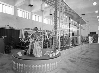 Fiera Campionaria di Vicenza 1948 Padiglione del Tessile Fiera Campionaria di Vicenza 1948 Padiglione del Tessile