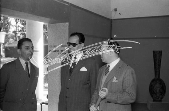 Fiera Campionaria di Vicenza 1955. Pellicola - negativo bianco e nero f.to mm 24X36