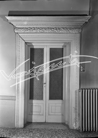 Palazzo Barbarano Porto. lastra di vetro - negativo bianco e nero fto mm 130x180