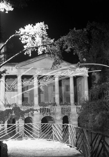 Fiera Campionaria di Vicenza 1946 : Giardino Salvi. pellicola - negativo bianco e nero fto mm 60X90