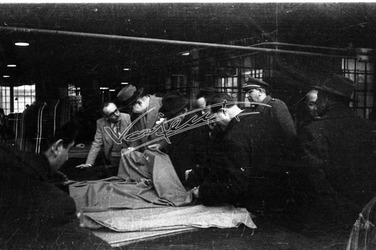 Fiera Campionaria di Vicenza 1948 On. Antonio Cavalli Visita alle industrie Vicentine