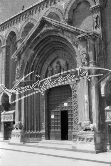 Chiesa di San Lorenzo. pellicola - negativo bianco e nero fto mm 60x90