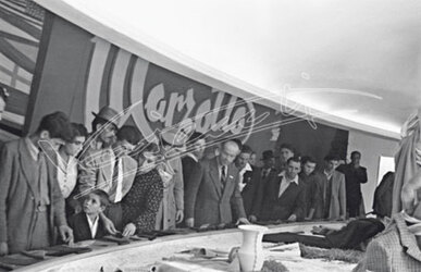 Fiera Campionaria di Vicenza 1948 Stand Lanificio Marzotto