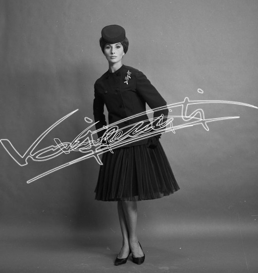 Fiera Campionaria di Vicenza 1961 : Moda a Vicenza. pellicola - negativo bianco e nero fto mm 60X60