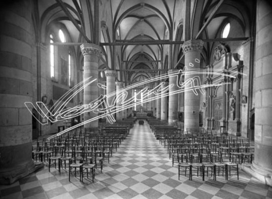 Chiesa di San Lorenzo. lastra di vetro - negativo bianco e nero fto mm 130x180