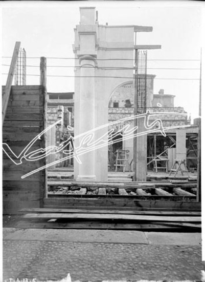 Regie Poste e Telegrafi. lastra di vetro - negativo bianco e nero fto mm 180x240