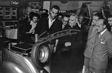 Fiera Campionaria di Vicenza 1948 Carlo Zinato Vescovo di Vicenza 