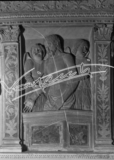 Chiesa di San Lorenzo. lastra di vetro - negativo bianco e nero fto mm 130x180