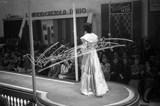 Fiera Campionaria di Vicenza 1948. Pellicola - negativo bianco e nero f.to mm 24X36