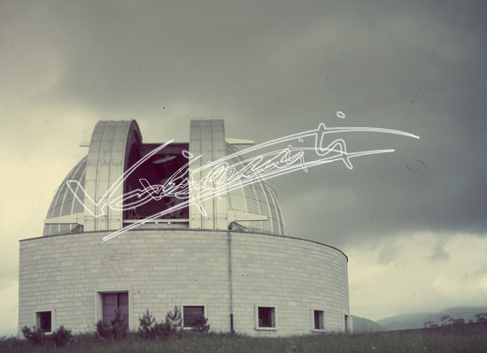 Osservatorio Astronomico di Asiago. Pellicola - Diapositiva colori f.to mm 90X120