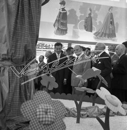 Fiera Campionaria di Vicenza 1954 Mario Scelba Ministro 