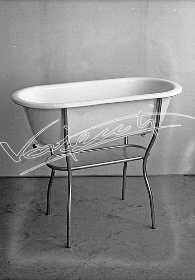 Smalteria Metallurgica Veneta. Lastra di vetro - negativo bianco e nero f.to mm 130X180