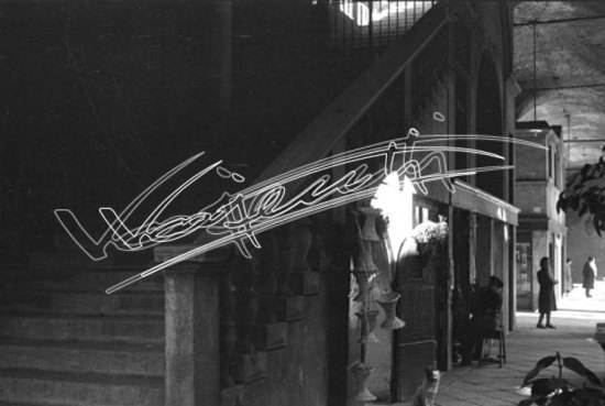 Piazza delle Erbe. pellicola - negativo bianco e nero fto mm 24X36