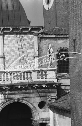 Basilica Palladiana. pellicola - negativo bianco e nero fto mm 60x90