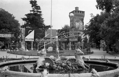 Fiera Campionaria di Vicenza 1950 Padiglione della lana