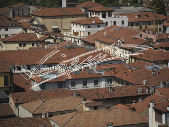 Vicenza : Tetti dalla Torre Bissara. digitale colore 63,5 MB
